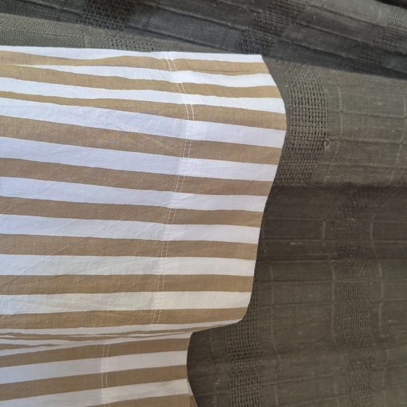 Madewell NWOT collared button front mini shirt dress size Small POCKETS! - Picture 13 of 13